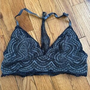 Elegant Black Lace Bralette